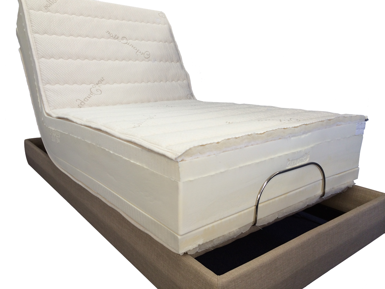 Twin Regular THE ULTIMATE Electric Adjustable Bed Latex Mattress Twinsize